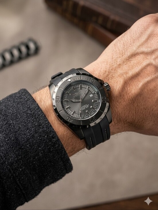 Invicta Other - Invicta Black and Silver Dive Watch